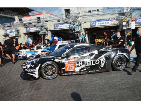 LOOKSMART LSLM118 FERRARI 488 GTE EVO N.75 IRON LYNX LM 2020 CRESSONI-MASTRON.-PICCINI1:43 Modellino