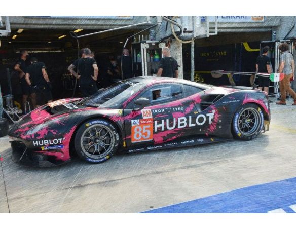 LOOKSMART LSLM120 FERRARI 488 GTE EVO N.85 IRON LYNX LM 2020 FREY-GATTING-GOSTNER 1:43 Modellino