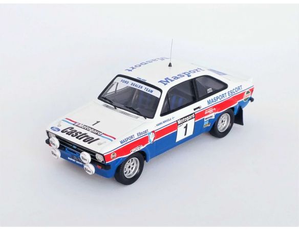TROFEU TFRRNZ07 FORD ESCORT MK2 1st RALLY OF NEW ZEALAND 1979 MIKKOLA-HERTZ 1:43 Modellino