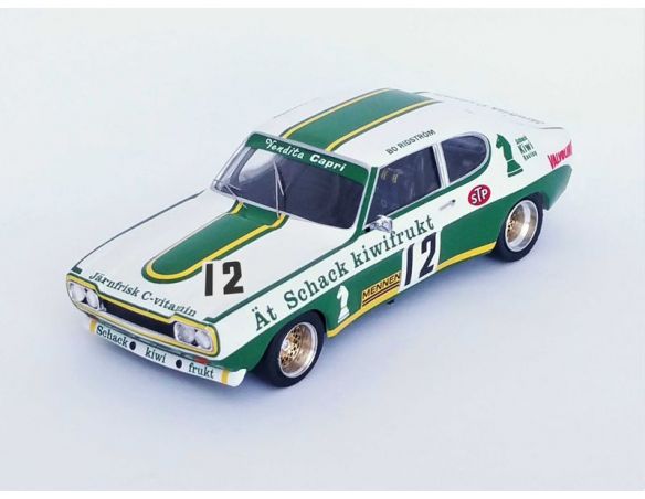TROFEU TFRRSE12 FORD CAPRI 2600 RS 1st III SWEDISH GOLD CUP 1973 RIDSTROM 1:43 Modellino