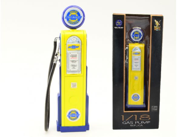 LUCKY DIE CAST LDC98641 POMPA BENZINA CHEVROLET STYLE A 1:18 Modellino