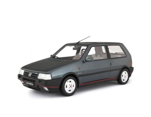 LAUDO RACING LM104F FIAT UNO TURBO 2 SERIE MK2 RACING 1992 MET.GREEN 1:18 Modellino