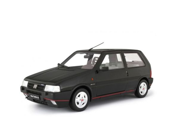 LAUDO RACING LM104H FIAT UNO TURBO 2 SERIE MK2 RACING 1992 BLACK 1:18 Modellino