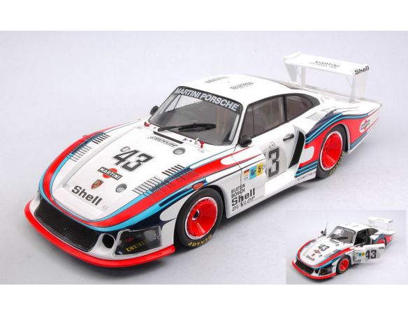 SOLIDO SL1805401 PORSCHE 935 MOBYDICK N.43 LM 1978 SCHURTI-ROLF-STOMMELEN 1:18 Modellino
