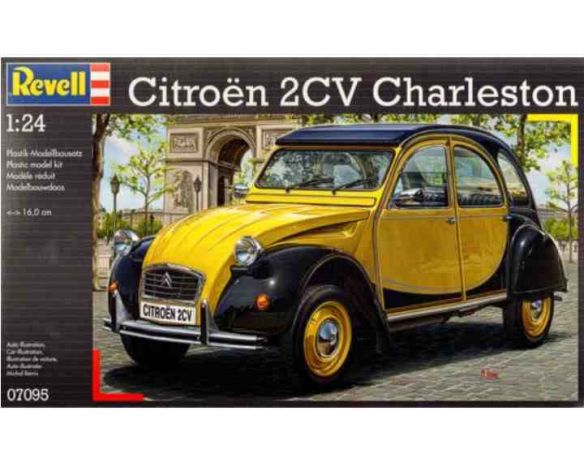 REVELL RV07095 CITROEN 2 CV CHARLESTON KIT 1:24 Modellino