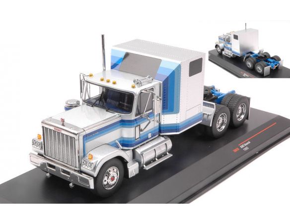 IXO MODEL TR079 GMC GENERAL 1980 SILVER 1:43 Modellino