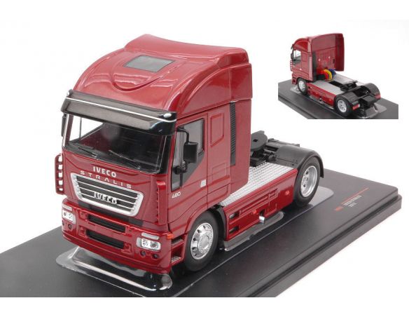 IXO MODEL TR086 IVECO STRALIS 2012 MET.RED 1:43 Modellino