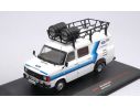 IXO MODEL RAC328X FORD TRANSIT MK II TEAM FORD 1979  FORD ASSISTANCE WITH ROOF RACK 1:43 Modellino