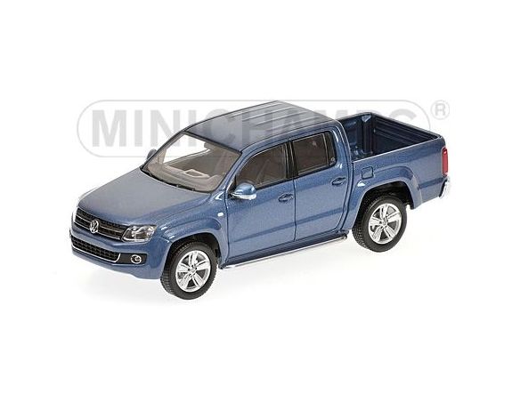 MINICHAMPS 436058362 VOLKSWAGEN AMAROK 2009 BLUE METALLIC Modellino