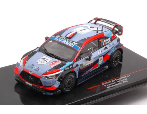 IXO MODEL RAM764 HYUNDAI i2 COUPE WRC N.7 WRC RALLY SARDEGNA 2020 LOUBET-LANDAIS 1:43 Modellino