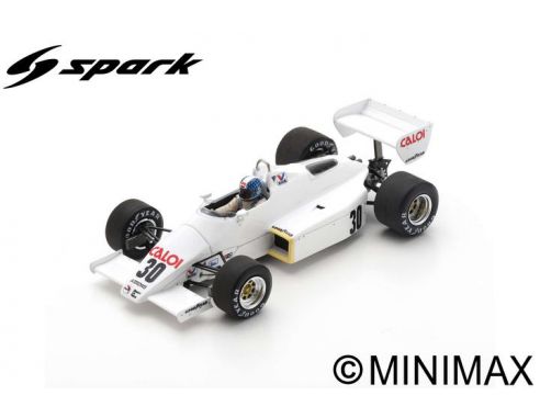 SPARK MODEL S5779 ARROWS A6 CHICO SERRA 1983 N.30 BRAZILIAN GP 1:43 Modellino