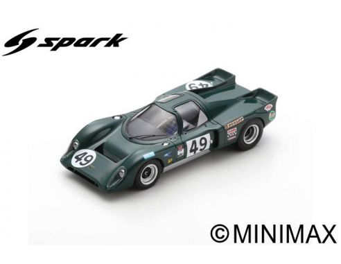 SPARK MODEL S9402 CHEVRON-FORD B16 N.49 LM 1970 I.SKAILES-J.HINE 1:43 Modellino