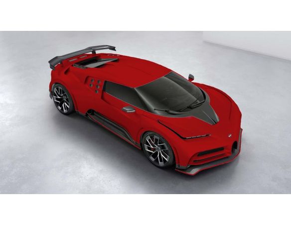 LOOKSMART LS513C BUGATTI CENTODIECI ITALIAN RED 1:43 Modellino