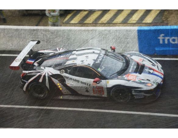 LOOKSMART LSLM119 FERRARI 488 GTE EVO N.83 AF CORSE 3rd LM 2020 COLLARD-NIELSEN-PERR.1:43 Modellino