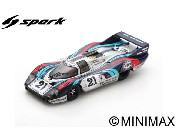 SPARK MODEL S1099 PORSCHE 917 LH N.21 LM 1971 G.LARROUSSE-V.ELFORD 1:43 Modellino