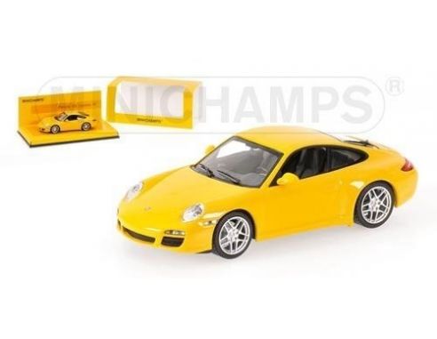 Minichamps PM436066420 PORSCHE 911 CARRERA'08 YELLOW 1:43 Modellino