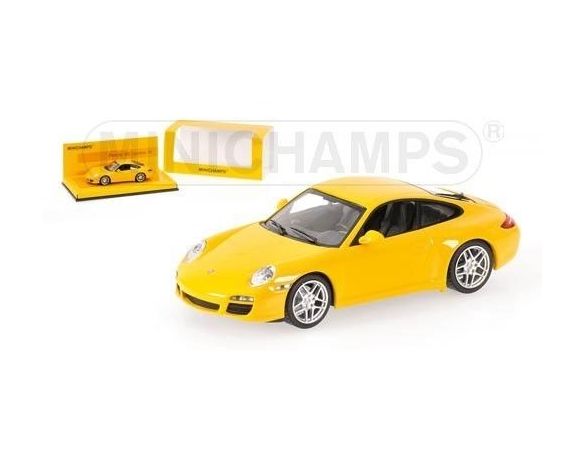 Minichamps PM436066420 PORSCHE 911 CARRERA'08 YELLOW 1:43 Modellino