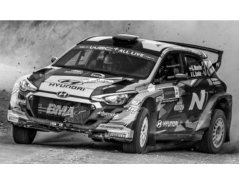 IXO MODEL RAM762 HYUNDAI i2 R5 N.36 RALLY ESTONIA 2020 MUNSTER-LOUKA 1:43 Modellino