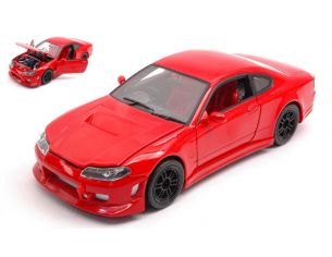 WELLY WE22485NS-R NISSAN SILVIA S15 TUNING RED 1:24 Modellino