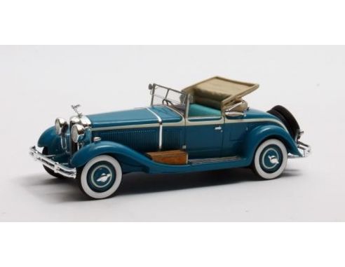 MATRIX SCALE MODELS MX40907-011 ISOTTA FRASCHINI 8A SS CASTAGNA ROADSTER OPEN 1929 BLUE 1:43 Modellino