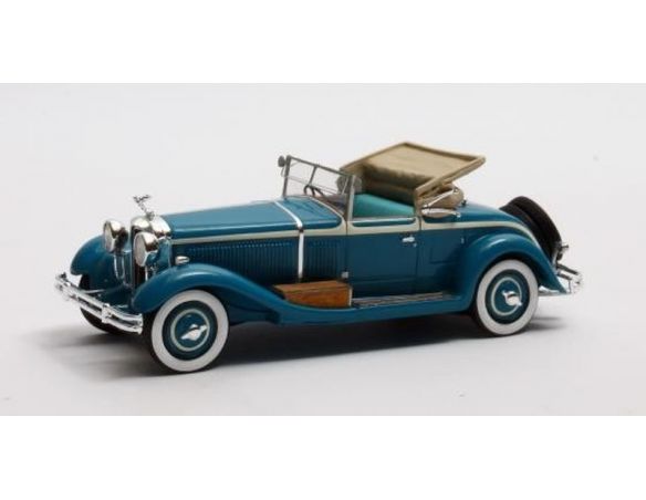 MATRIX SCALE MODELS MX40907-011 ISOTTA FRASCHINI 8A SS CASTAGNA ROADSTER OPEN 1929 BLUE 1:43 Modellino