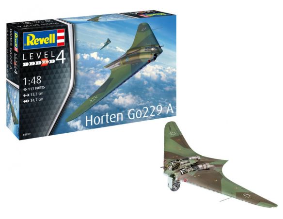 REVELL RV03859 HORTEN Go229 A KIT 1:48 Modellino