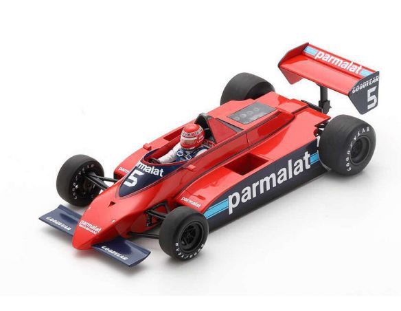 SPARK MODEL S18296 BRABHAM BT49 NIKI LAUDA 1979 N.5 PRACTICE CANADIAN GP 1:18 Modellino