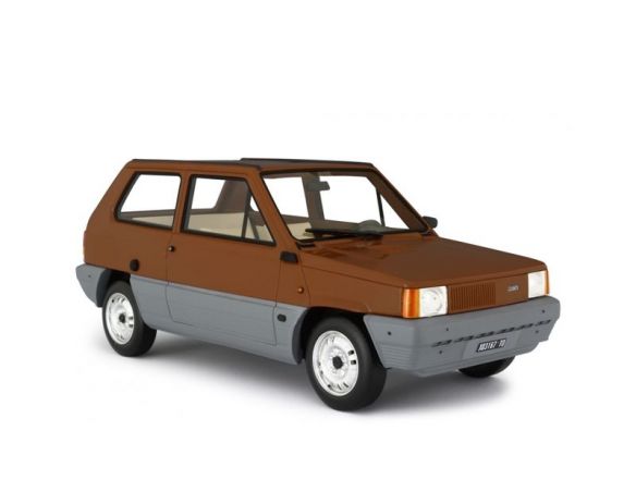 LAUDO RACING LM132A3 FIAT PANDA 30 1980 MARRONE LAND 1:18 Modellino