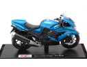 MAISTO MI12020B KAWASAKI NINJA ZX-14R METALLIC BLUE 1:18 Modellino