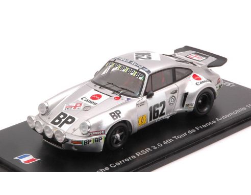 SPARK MODEL SF203 PORSCHE CARRERA RSR 3.0 N.162 4th T.DE FRANCE AUT.1977 VERNEY-EMMANUELLI Modellino