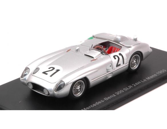 SPARK MODEL S4735 MERCEDES 300 SLR N.21 LM 1955 K.KLING-A.SIMON 1:43 Modellino