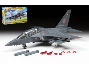 ZVEZDA Z4818 YAK-130 RUSSIAN LIGHT BOMBER KIT 1:48 Modellino