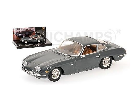 Minichamps PM436103310 LAMBORGHINI 400GT 1966 GREY 1:43 Modellino