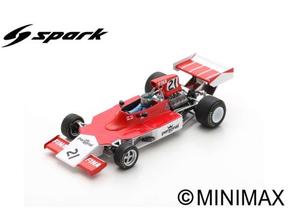 SPARK MODEL S7579 WILLIAMS FW JACQUES LAFFITE 1974 N.21 GERMAN GP 1:43 Modellino
