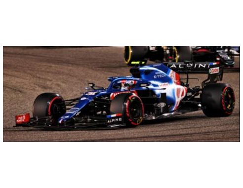 SPARK MODEL S7665 ALPINE A521 ESTEBAN OCON 2021 N.31 BAHRAIN GP 1:43 Modellino