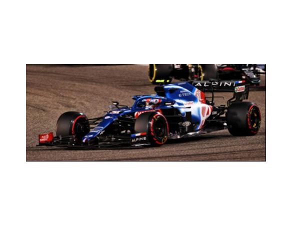 SPARK MODEL S7665 ALPINE A521 ESTEBAN OCON 2021 N.31 BAHRAIN GP 1:43 Modellino