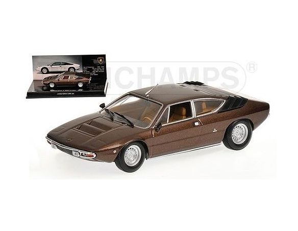 Minichamps PM436103320 LAMBORGHINI URRACO 1972 BROWN 1:43 Modellino