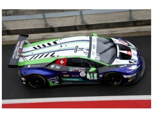 SPARK MODEL SB382 LAMBORGHINI HURACAN GT3 N.14 24 H SPA 2020 SIEDLER-GRENIER-FELLER 1:43 Modellino