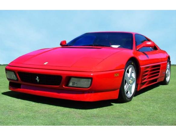 GT SPIRIT GT331 FERRARI 348 GTB 1993 RED 1:18 Modellino