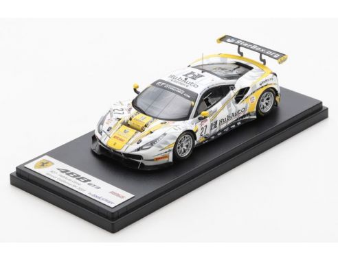 LOOKSMART LSRC067 FERRARI 488 GT3 N.27 HUBAUTO WINNER 8h CALIFORNIA 2019 1:43 Modellino
