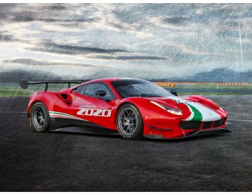LOOKSMART LSRC068 FERRARI 488 EVO 2020 1:43 Modellino