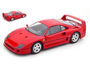KK SCALE KKDC180691 FERRARI F40 1987 RED 1:18 Modellino