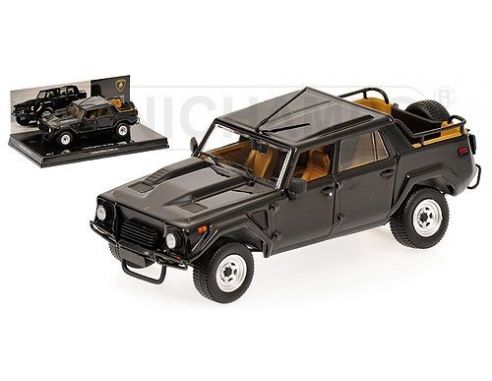 MINICHAMPS 436103374 LAMBORGHINI LM002 1984 BLACK LAMBORGHINI MUSEUM SERIES Modellino