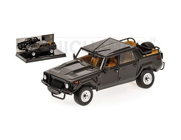 MINICHAMPS 436103374 LAMBORGHINI LM002 1984 BLACK LAMBORGHINI MUSEUM SERIES Modellino