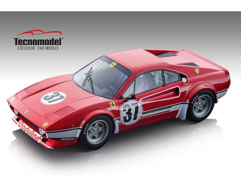 TECNOMODEL TMD18208C FERRARI 308 GTB4 LM N.37 4th HAVIROV INTERNATIONAL 1978 M.DANTINNE 1:18 Modellino