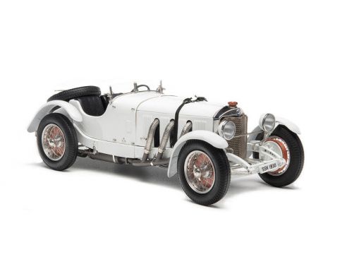CMC CMC190 MERCEDES SSK 1930 WHITE 1:18 Modellino