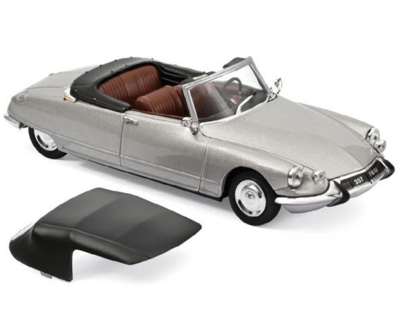 NOREV NV157084 CITROEN DS 19 CABRIOLET 1965 PEARL GREY 1:43 Modellino