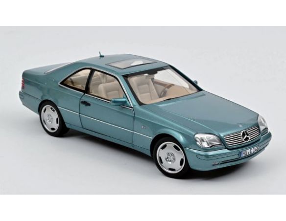 NOREV NV183448 MERCEDES CL600 COUPE' 1997 BLUE METALLIC 1:18 Modellino