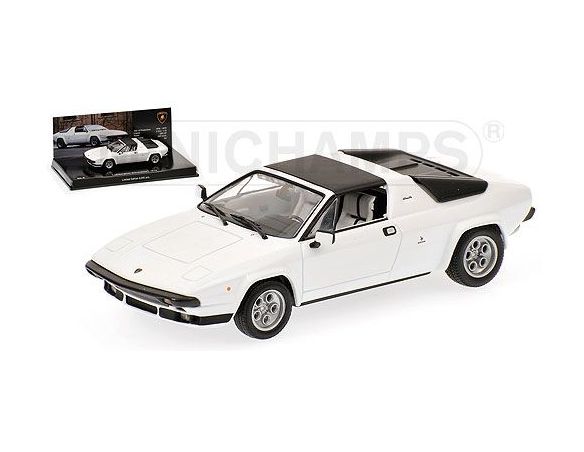 MINICHAMPS 436103620 LAMBORGHINI SILHOUETTE 1976 WHITE MUSEUM SERIES Modellino