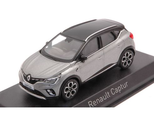 NOREV NV517777 RENAULT CAPTUR 2020 CASSIOPEE GREY & BLACK ROOF 1:43 Modellino